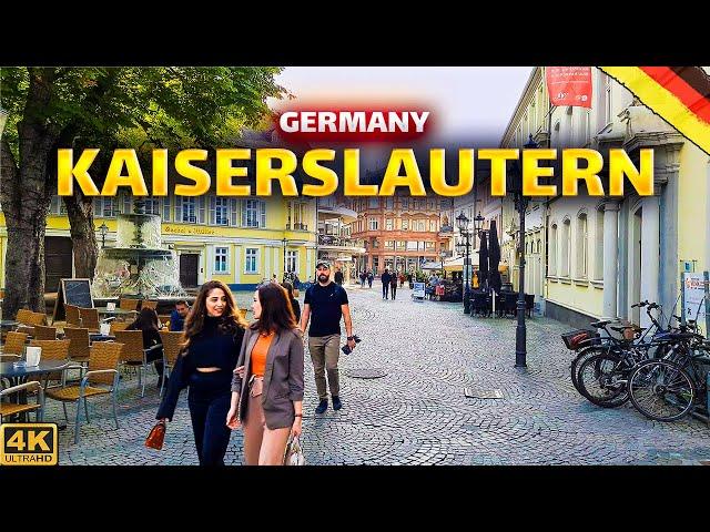 Unlocking Germany's Charm: Mesmerizing 4K Kaiserslautern Walking Tour