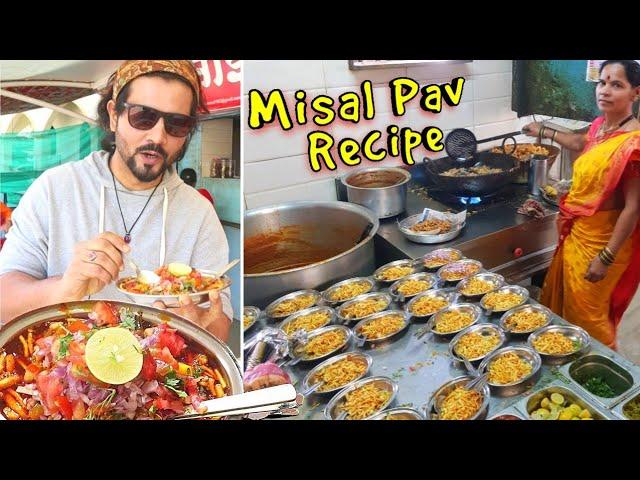 How to make #MisalPav | Street Food Recipe of Misal Pav | FoodTour Lonavla | My Kind of Productions