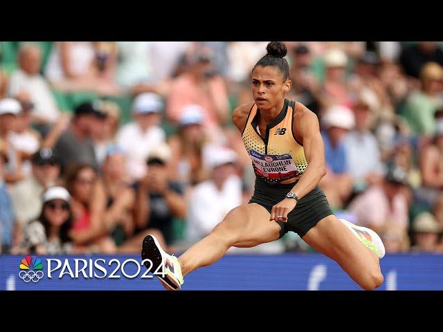 Sydney McLaughlin-Levrone flies to WORLD'S BEST in 400m hurdle semifinal at U.S. Trials | NBC Sports