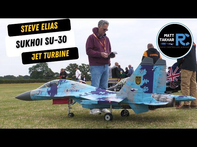 Giant RC Sukhoi Su-30 Jet in Action | Steve Elias at Southern Model Show 2024