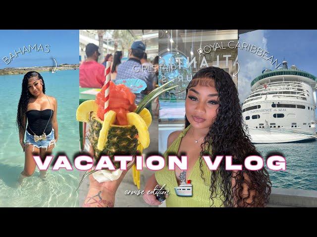 VACATION Vlog: royal caribbean cruise ꨄ | girls trip, bahamas, partying + more