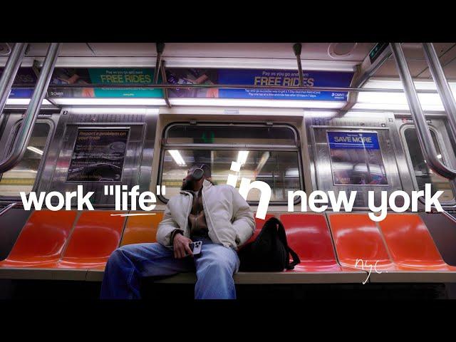 Living Alone in NYC  | Navigating Work Life Balance... is hard