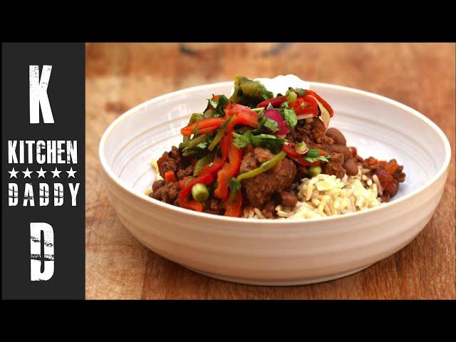 Easy Chili Con Carne  & Chuncky Roasted Salsa | Kitchen Daddy