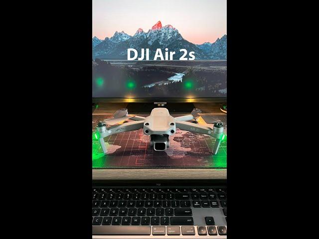 Real-time DJI Air 2s Boot Up #shorts #dji #djiair2s #cameragear