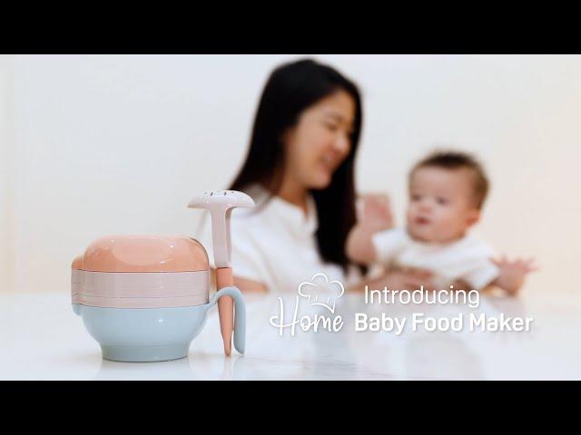 Starting your baby on solids with Pigeon Home Baby Food Maker