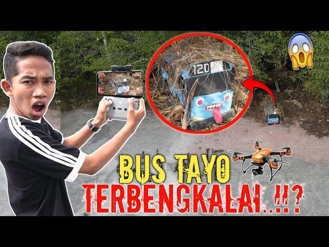 SER3M BANGET! BUS TAYO TERBENGKALAI TEREKAM DRONE TERNYATA BERH4NTU?? | Mikael TubeHD