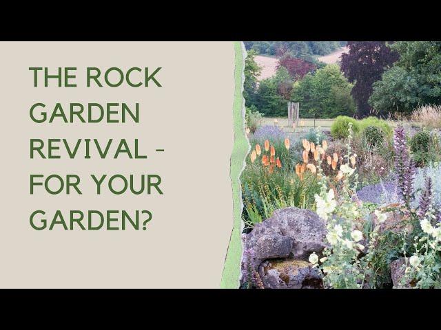 Rock garden ideas and inspiration - perfect for drought tolerant planting and slopes