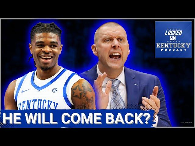 RETURNING? Why Otega Oweh WILL Come Back For Kentucky Basketball | Kentucky Wildcats Podcast