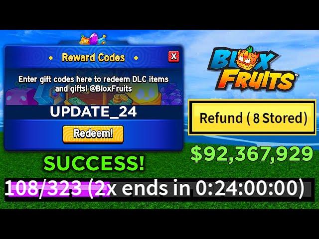 *NEW CODES* ALL NEW WORKING CODES FOR BLOX FRUITS IN JUNE 2024! ROBLOX BLOX FRUITS CODES