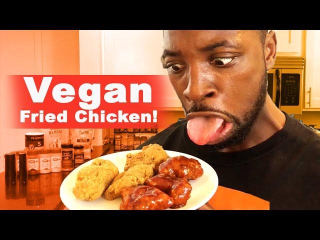 How To Make Vegan Fried Chicken w Preacher Lawson/ Cooking With A Comedian