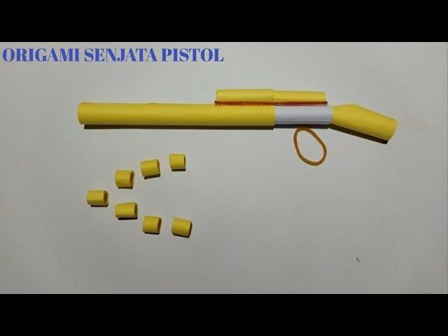 Origami pistol, Cara Membuat Pistol Bisa Menembak, Membuat Senjata Kertas