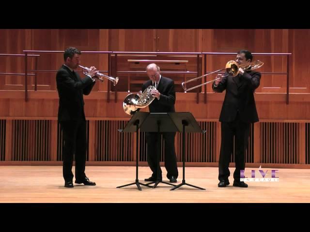 Live On Stage presents NY Brass Arts Trio