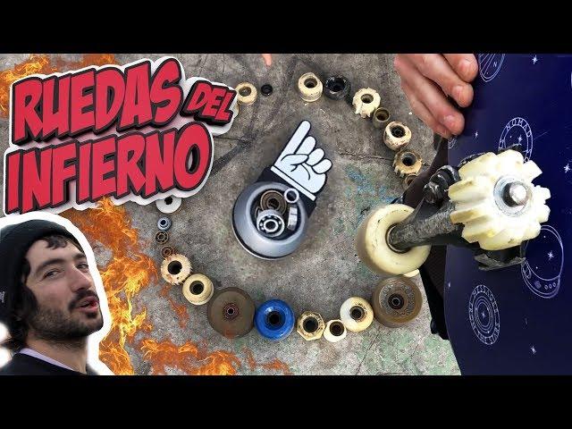 RUEDAS del INFIERNO/RUEDAS LOCAS SKATE