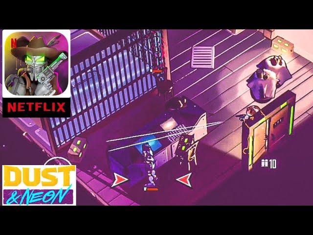 Day 3 Dust & Neon NETFLIX game Gameplay | Android gameplay