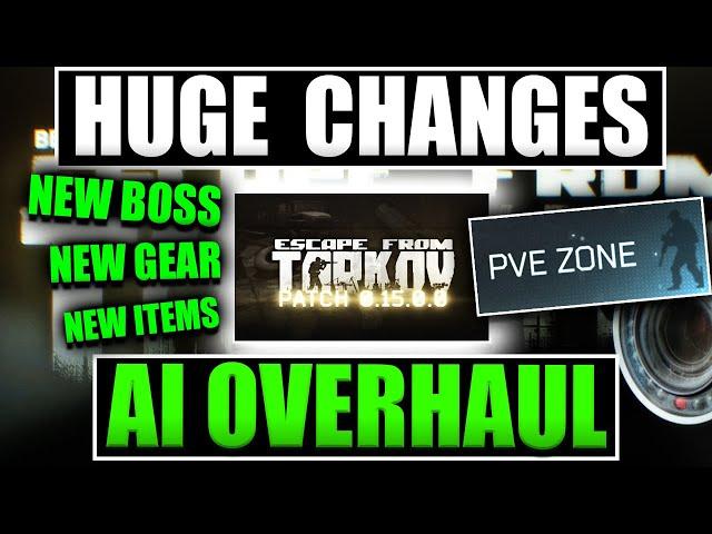 MASSIVE PVE CHANGES RIGHT NOW! Escape From Tarkov PVE