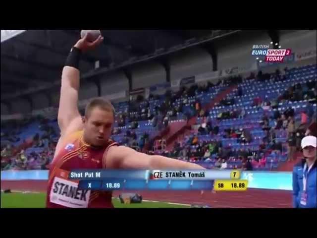 Men Shotput Ostrava May 2015 Diamond League