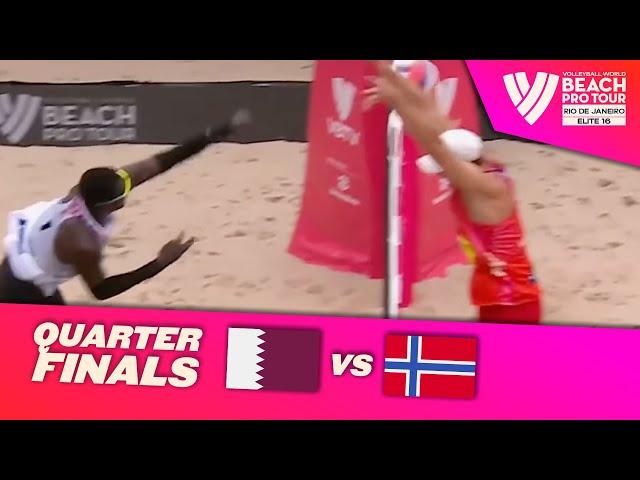 Cherif/Ahmed vs. Mol, A./Sørum, C. - Quarter Finals Highlights | Rio de Janeiro 2024 #BeachProTour