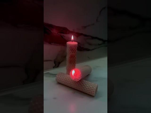Эко-свечи из натуральной вощины