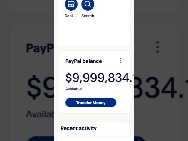 PayPal Money Transfer on Mobile