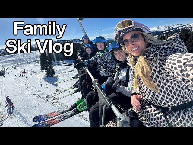 Family Ski Holiday Vlog | Come Skiing with us in Les Gets France!