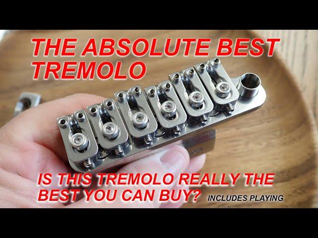 Is the VegaTrem  VT1 Ultra Trem Tremolo the Best Strat Tremolo?