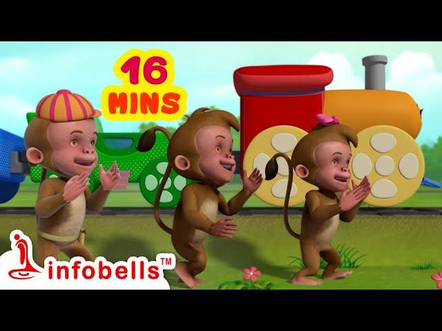 Chuku Buku Railu - Train Songs | Kannada Rhymes for Children | Infobells