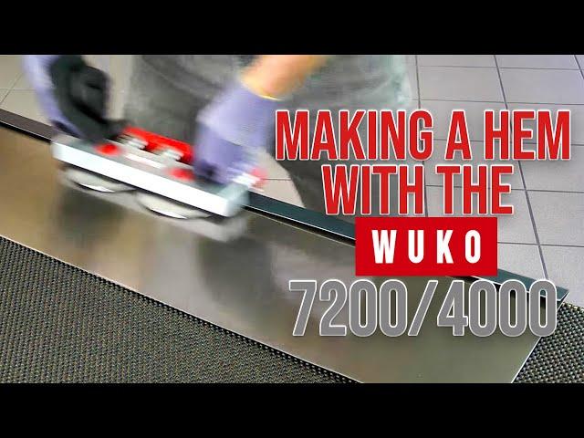 Wuko 7200/4000 Making a Hem