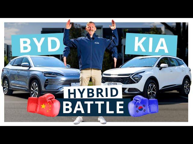 2024 BYD Sealion 6 v Kia Sportage | Who makes the best mid-size hybrid SUV: China or Korea?