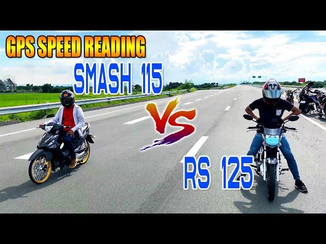 Suzuki Smash 115 vs Honda RS125 Carb  | Drag race