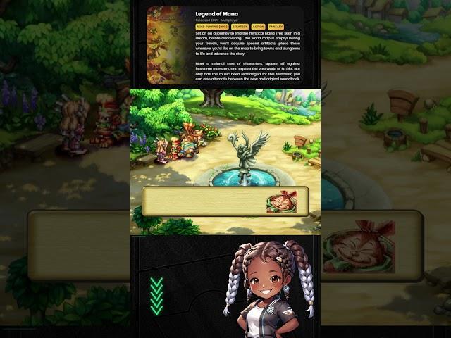 Legend of Mana - Sales tactics NOT working! #legendofmana #jrpg #gaming #ytshorts #gamingshorts