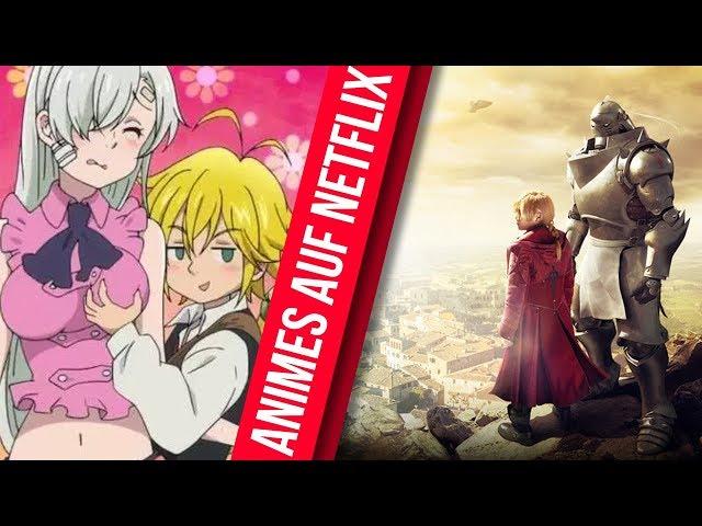 Die 5 besten ANIMES auf NETFLIX!