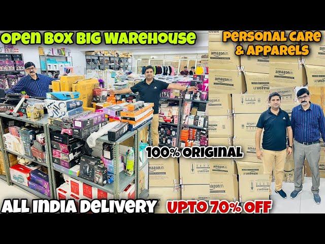 Open Box Big Warehouse SALE | 70% OFF | Apparels & Personal Care | 100% Original | Capital Darshan