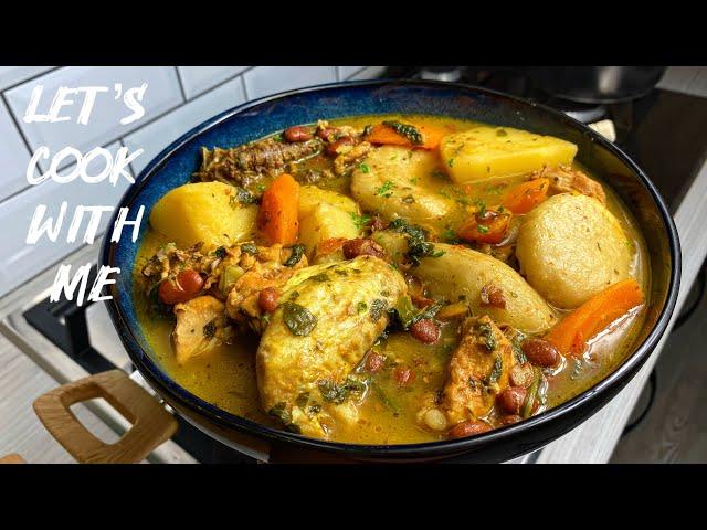 Let’s Cook With Me | Saturday Soup | Chicken and dumpling with beans soup