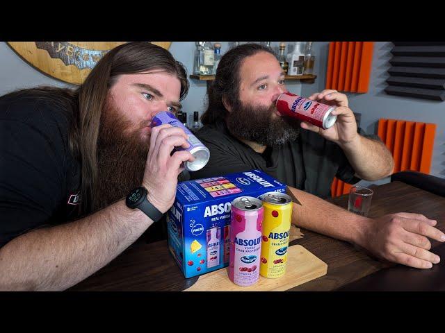 Absolut Ocean Spray Variety Pack Review!