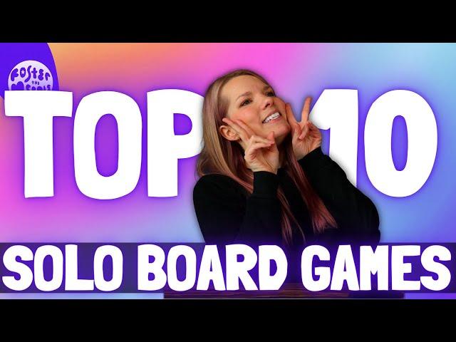 Counting Down My Top 10 Favourite Solo Board Games! What Will Be Number 1?