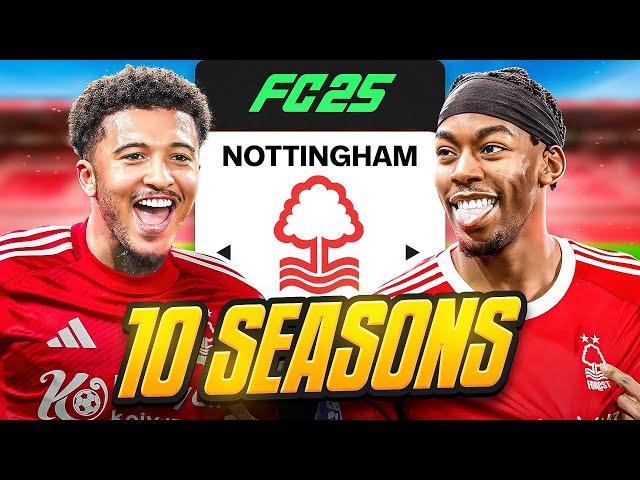 I Takeover Nottingham Forest for 10 Seasons…