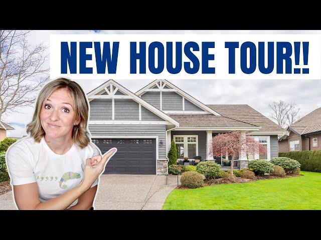 OUR NEW EMPTY HOUSE TOUR! | FRUGAL FIT MOM