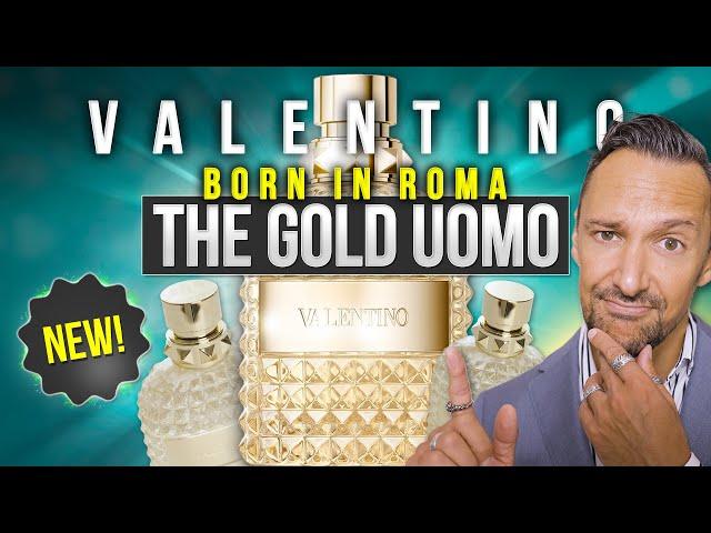 NEW Valentino Born in Roma The Gold Uomo! New 2024 Men's Fragrance From Valentino.