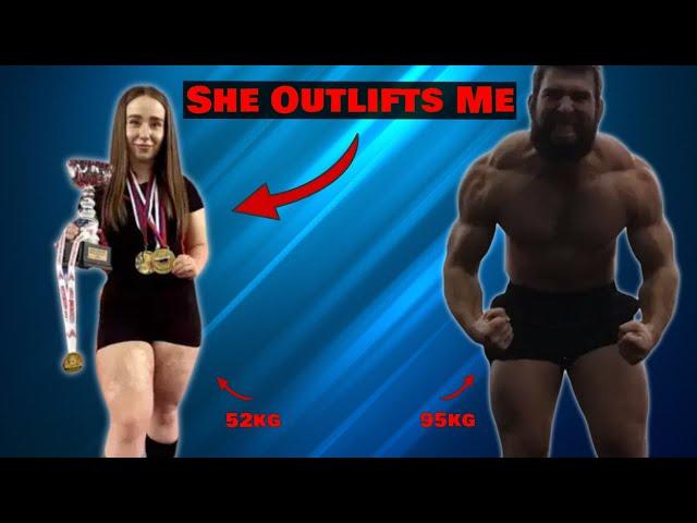 This 52kg Female Powerlifter Outbenches Me