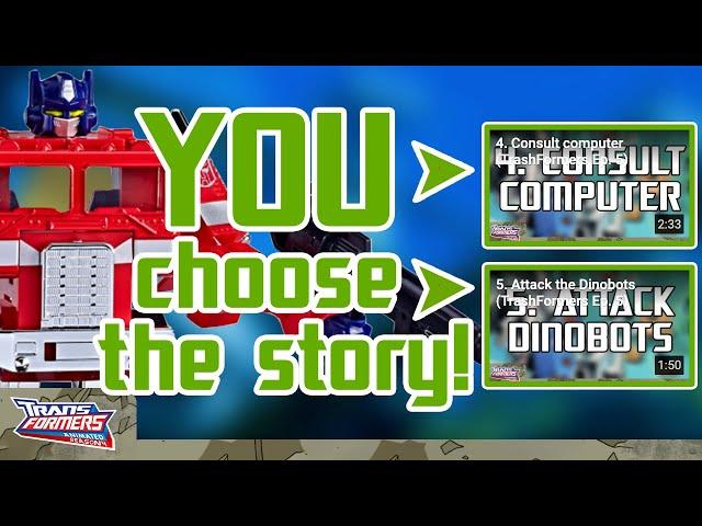 INTERACTIVE G1 ADVENTURE! The Dinobots Strike Back! (TrashFormers Ep. 5)