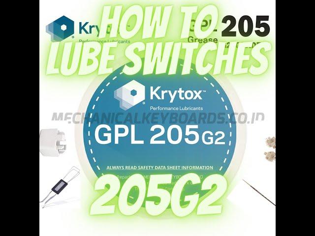 How To Lube MX Style Switches w/ Krytox 205G2! *Buttery Smooth!*