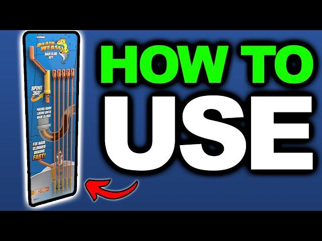 Does Drain Weasel Work? - Drain Weasel Review/How To Use!