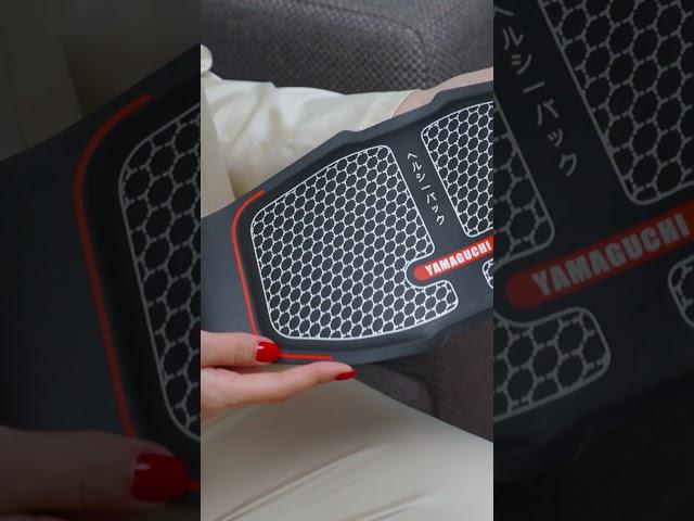 Новинка — пояс-миостимулятор для спины Yamaguchi BACK Trainer MIO !