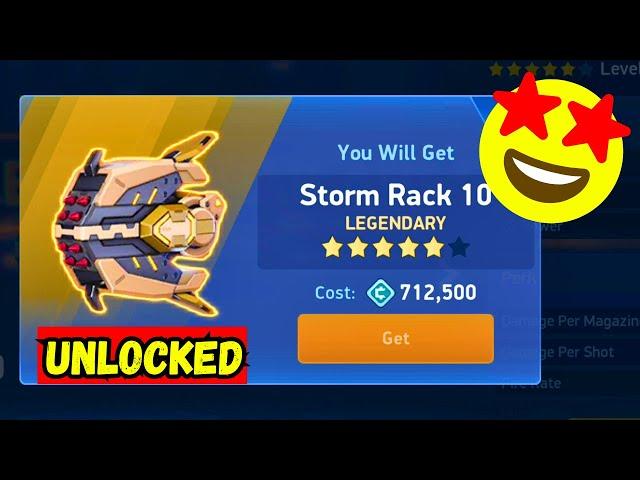 Mech arena Storm Rack 10 unlock and gameplay | Mech arena