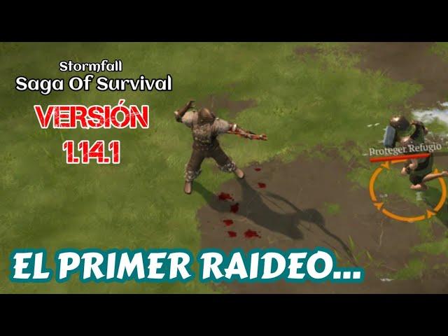 STORMFALL SAGA OF SURVIVAL - EL PRIMER RAIDEO Y MUCHAS TRAMPAS!... #121 [JuanJo RC]