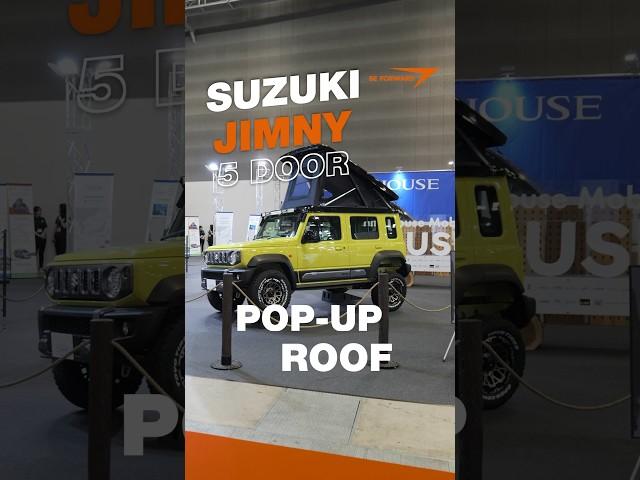 5 door Jimny pop up roof #beforward #jimny #campinggear #camper