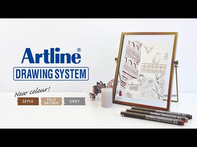 【Artline DRAWING SYSTEM】3 new colours!