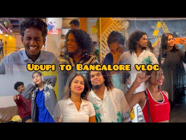 Udupi to Bangalore vlog  @kaushiksuvarna8462 @SalianSumith @samanvisuvarna @sadhnaaaaaa