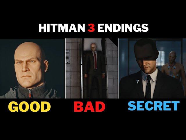 Hitman 3 2021 Good ENDING , New Bad ENDING and a New Secret ENDING