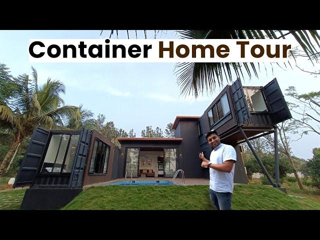 Luxury Home Crafted from 3 Shipping Containers | #containerhomes #hometour